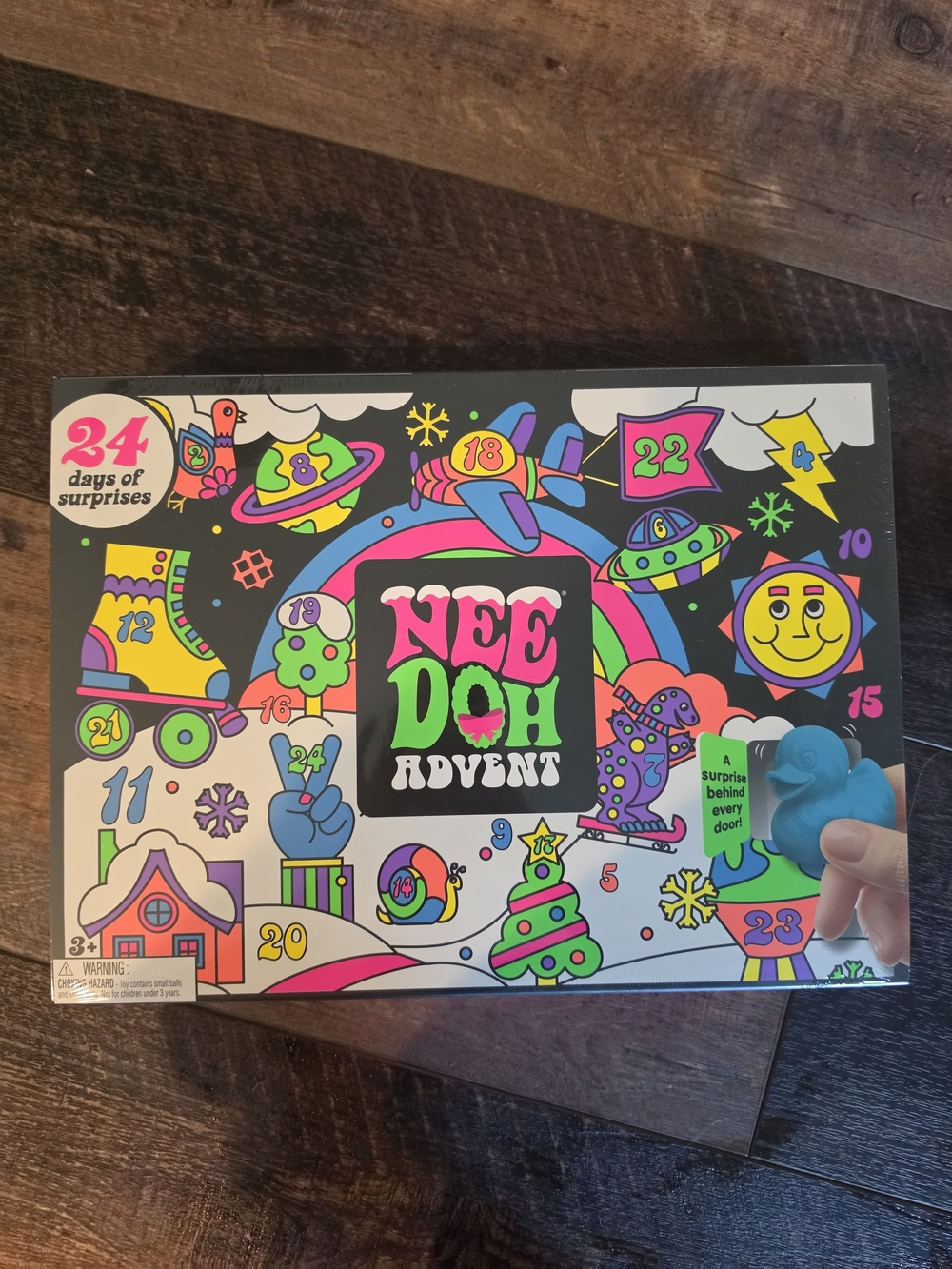 NeeDoh Advent Calendar 2025 24 Days of Surprises Schylling New Sealed Christmas